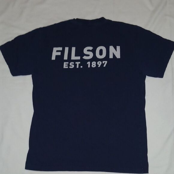 Filson Navy Popeye Graphic Tee - Picture 5 of 5